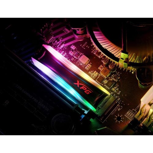 Фото SSD-диск ADATA XPG S40G RGB 3D NAND TLC 1TB M.2 (2280 PCI-E) NVMe x4 (AS40G-1TT-C)