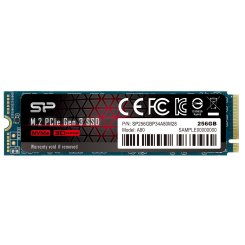 Фото SSD-диск Silicon Power P34A80 256GB M.2 (2280 PCI-E) NVMe x4 (SP256GBP34A80M28)