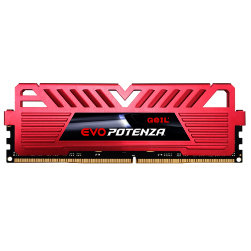 Фото ОЗП Geil DDR4 8GB 3200Mhz Evo Potenza Red (GPR48GB3200C16ASC)