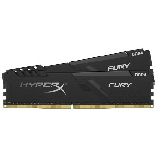 Фото ОЗУ HyperX DDR4 64GB (2x32GB) 3200Mhz Fury Black (HX432C16FB3K2/64)