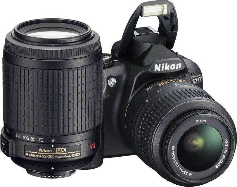 Купити Цифрові фотоапарати Nikon D3100 18-55 VR + 55-200 VR Kit - ціна в Києві, Львові, Вінниці, Хмельницькому, Франківську, Україні | інтернет-магазин TELEMART.UA Купити Цифрові фотоапарати Nikon D3100 18-55 VR + 55-200 VR Kit - ціна в Києві, Львові, Вінниці, Хмельницькому, Франківську, Україні | інтернет-магазин TELEMART.UA