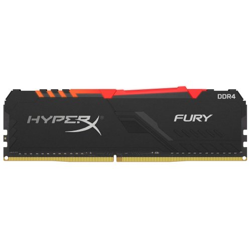 Фото ОЗП HyperX DDR4 16GB 3600Mhz Fury RGB (HX436C17FB3A/16)