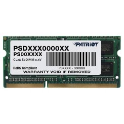 Фото ОЗУ Patriot SODIMM DDR3 4GB 1333Mhz (PSD34G13332S)
