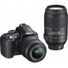 Фото Цифровые фотоаппараты Nikon D3100 18-55 VR + 55-300 VR Kit