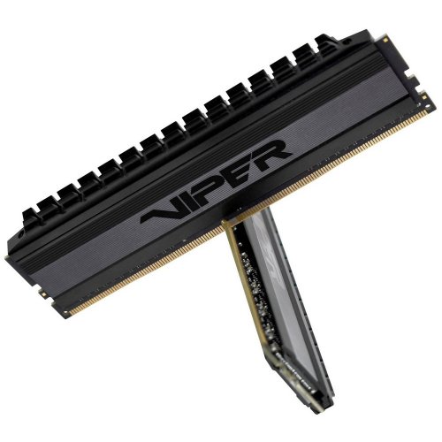 Фото ОЗП Patriot DDR4 8GB (2x4GB) 3200Mhz Viper 4 Blackout (PVB48G320C6K)