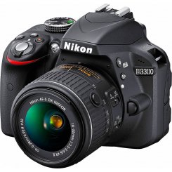 Цифрові фотоапарати Nikon D3300 18-55 Kit (Официальная гарантия)