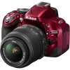 Фото Цифровые фотоаппараты Nikon D5200 18-55 VR Kit Red
