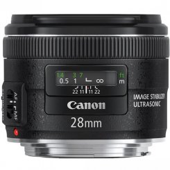 Об'єктиви Canon EF 28mm f/2.8 IS USM