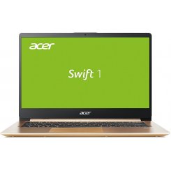 Ноутбук Acer Swift 1 SF114-32 (NX.GXREU.012) Gold / 15.6″ (1920x1080, IPS) / Intel Pentium N5000 (1.1–2.7 ГГц), 4 ядра / Intel UHD Graphics 605 / 8 ГБ (DDR4) / 256 ГБ (SSD) / Без ОС