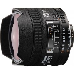Об'єктиви Nikon AF 16mm f/2.8D Fisheye-Nikkor