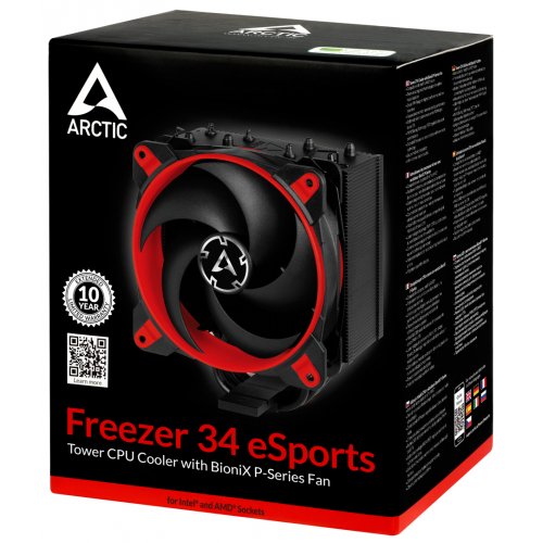 Фото Кулер Arctic Freezer 34 eSports (ACFRE00056A) Red