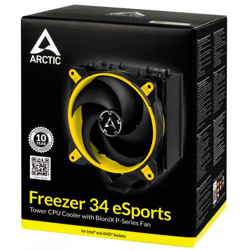 Фото Кулер Arctic Freezer 34 eSports (ACFRE00058A) Yellow