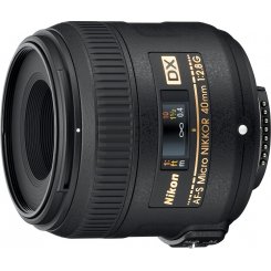 Обьективы Nikon AF-S 40mm f/2.8G Micro-Nikkor DX