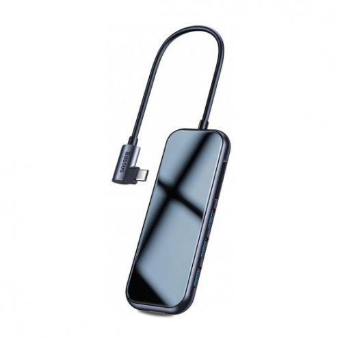 Купить USB-хаб Baseus Mirror Multi-functional (CAHUB-CZ0G) Deep Gray - цена в Харькове, Киеве, Днепре, Одессе
в интернет-магазине Telemart фото