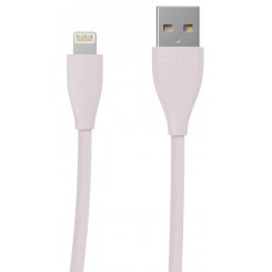 Кабель Maxxter USB 2.0 to Lightning 2.4А 1m (UB-L-USB-01GP) Pink