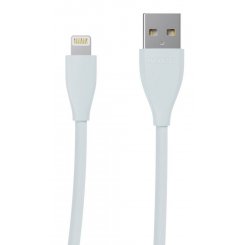 Кабель Maxxter USB 2.0 to Lightning 2.4А 1m (UB-L-USB-01MG) Grey