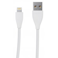 Кабель Maxxter USB 2.0 to Lightning 2.4А 1m (UB-L-USB-01W) White