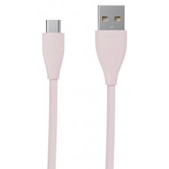 Кабель Maxxter USB 2.0 to micro USB 2.4А 1m (UB-M-USB-01GP) Pink