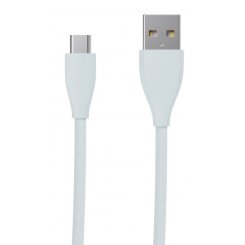 Кабель Maxxter USB 2.0 to micro USB 2.4А 1m (UB-M-USB-01MG) Grey