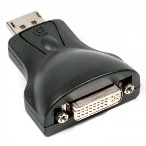 Купити Адаптер Viewcon DisplayPort-DVI M/F (VE557) - ціна в Києві, Львові, Вінниці, Хмельницькому, Франківську, Україні | інтернет-магазин TELEMART.UA фото