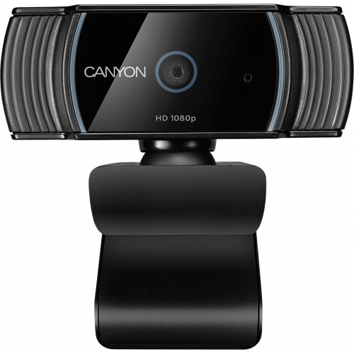 Купить Веб-камера Canyon C5 FHD (CNS-CWC5) Black - цена в Харькове, Киеве, Днепре, Одессе
в интернет-магазине Telemart фото