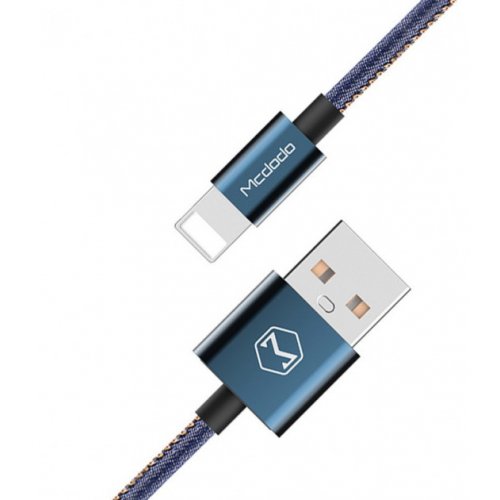 Купить USB Кабель McDodo Premium Series USB to Lightning 1.2m Data/Charge (CA-1730) Blue - цена в Харькове, Киеве, Днепре, Одессе
в интернет-магазине Telemart фото