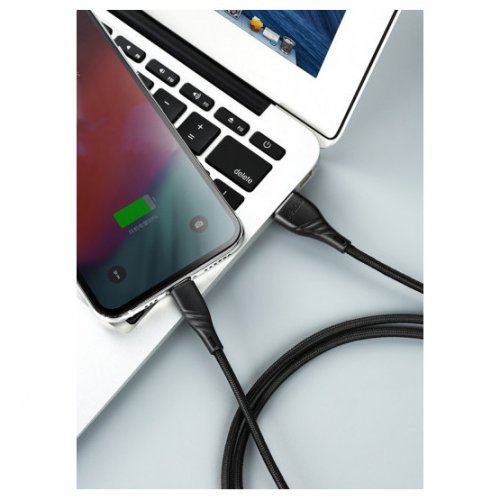 Купить USB Кабель McDodo MFI USB to Lightning 1.2m Data/Charge (RCA-653) Black - цена в Харькове, Киеве, Днепре, Одессе
в интернет-магазине Telemart фото