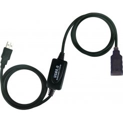 Кабель Viewcon USB 2.0 AM-AF 25m (VV043-25M)