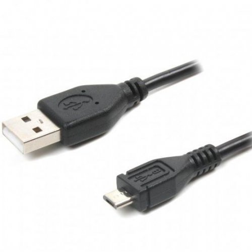 Кабель Maxxter USB 2.0 to microUSB AM-BM 0.5m (UB-AMM-0.5M) купить в Украине | Telemart фото