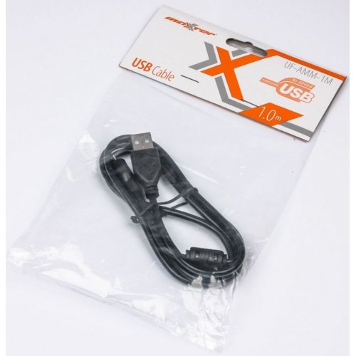 Купить Кабель Maxxter USB 2.0 to microUSB AM-BM 1m (UF-AMM-1M) - цена в Харькове, Киеве, Днепре, Одессе
в интернет-магазине Telemart фото