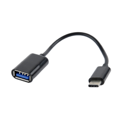 Адаптер Cablexpert USB 2.0-USB Type-C OTG CM/AF 0.2m (A-OTG-CMAF2-01)