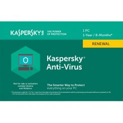 Фото Антивирус Kaspersky Anti-Virus 2020 1 Desktop 1 year Renewal Card (5056244903213)