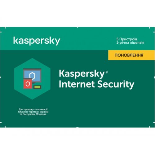 Купить Антивирус Kaspersky Internet Security Multi-Device 2020 5 Device 1 year Renewal Card (5056244903374) - цена в Харькове, Киеве, Днепре, Одессе
в интернет-магазине Telemart фото