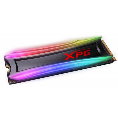 Продати SSD-диск ADATA XPG S40G RGB 3D NAND TLC 512GB M.2 (2280 PCI-E) NVMe x4 (AS40G-512GT-C) за Trade-In у інтернет-магазині Телемарт - Київ, Дніпро, Україна фото
