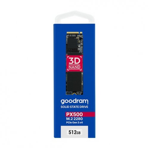Photo SSD Drive GoodRAM PX500 3D NAND 512GB M.2 (2280 PCI-E) NVMe x4 (SSDPR-PX500-512-80)
