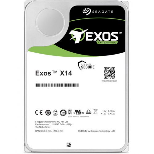 Фото Жесткий диск Seagate Exos X14 512e/4Kn 10TB 7200RPM 3.5