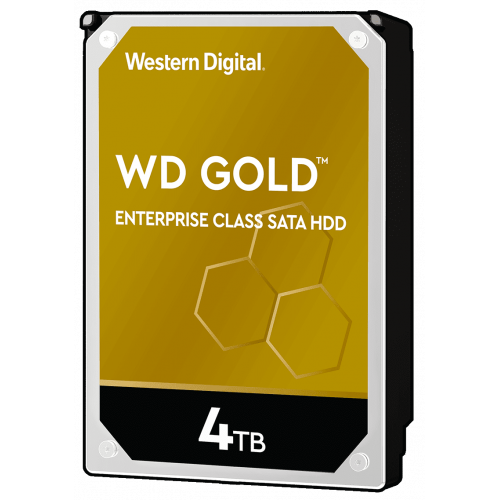 Photo Western Digital Gold Enterprise Class 512e 4TB 256MB 7200RPM 3.5