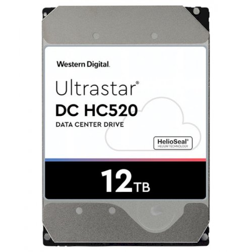 Фото Жесткий диск Western Digital Ultrastar DC HC520 He12 512e SAS 12TB 256MB 7200RPM 3.5