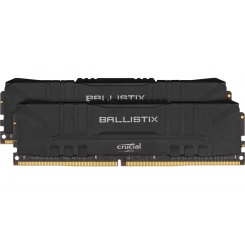 ОЗП Crucial DDR4 8GB (2x4GB) 2400Mhz Ballistix Black (BL2K4G24C16U4B)