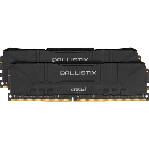 Photo RAM Crucial DDR4 16GB (2x8GB) 3600Mhz Ballistix Black (BL2K8G36C16U4B)