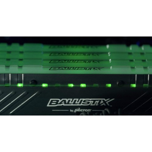 Фото ОЗП Crucial DDR4 8GB 3200Mhz Ballistix Tactical Tracer RGB (BLT8G4D32AET4K)