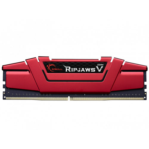 Фото ОЗУ G.Skill DDR4 16GB (2x8GB) 3600Mhz Ripjaws V Red (F4-3600C19D-16GVRB)