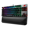 Photo Keyboard Asus ROG Strix Scope TKL Deluxe RGB Cherry MX Silent Red (90MP00N5-BKRA00) Black
