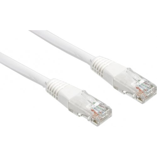cablexpert Cablexpert UTP, RJ45, Cat5e 0.5m 50u (PP12-0.5M-W) White