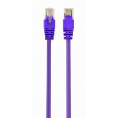 Патч-корд Cablexpert UTP, RJ45, Cat5e 1m 50u (PP12-1M/V) Violet