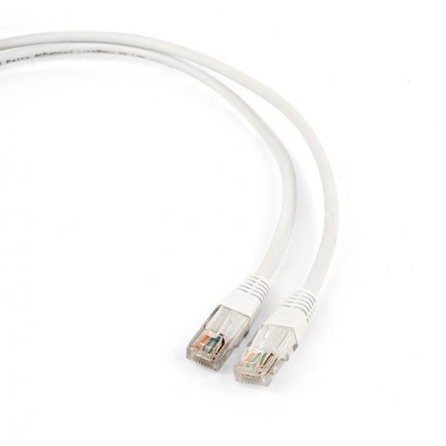 cablexpert Cablexpert UTP, RJ45, Cat5e 1m 50u (PP12-1M-W) White