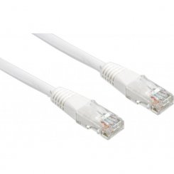 Патч-корд Cablexpert UTP, RJ45, Cat5e 5m 50u (PP12-5M-W) White