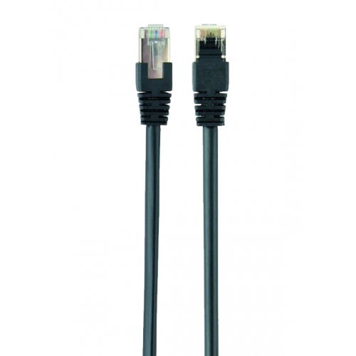cablexpert Cablexpert FTP, RJ45, Cat6 0.5m 50u (PP6-0.5M/BK) Black