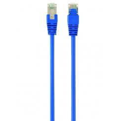 Патч-корд Cablexpert FTP, RJ45, Cat6 3m 50u (PP6-3M/B) Blue