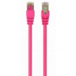 Патч-корд Cablexpert FTP, RJ45, Cat6 3m 50u (PP6-3M/RO) Pink